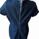 Niebieska Sukienka Midi Jeansowa 42 XL Bawełna Cotton Midi Dress Jeans Denim