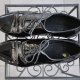 Lakierowane półbuty włoskie skóra smart casual 39