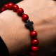 Męska bransoletka RED FAITH - bo tak!