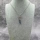 Wisiorek chainmaille - sodalit, jadeit, lapis -lazuli