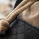 Torebka worek handmade z weluru i pikowanej ekoskóry – unikat No Waste | Raspberi