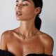 Agaty multicolor pastel /choker/ naszyjnik - Szlachetna kolekcja