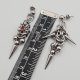 Kolczyki SPIKES industrial piercing
