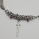 Crimson Blade choker naszyjnik