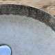 Umywalka ceramiczna ręcznie robiona z tłoczeniem z koronki