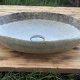 Umywalka ceramiczna ręcznie robiona z tłoczeniem z koronki