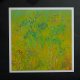 Jesienna Łąka obraz pastela olejna 30x30 cm