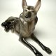 Figurka pies Drasche Kobanyai Budapeszt porcelana Vintage lata 60 Retro home