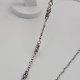 Łańcuszek do okularów z kryształkami Swarovski