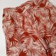 Wiskozowe spodnie culottes capri motyw roślinny Primark 42 wide leg everyday summer trousers