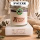 Świeca sojowa świerk