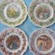 4 talerzyki Brambly Hedge