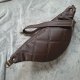 pikowana nerka XXL - wenge