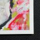 Kot Bonifacy obraz pastela olejna 15x15 cm