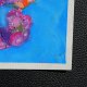 Ośmiorniczka obraz pastela olejna 15x15 cm