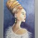 Muza wina. 30*21cm, Original Akwarela