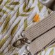 Torba shopper z kominem RASPBERI unikatowa torba handmade do wózka