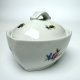 Cukiernica Hollohaza lata 60 Vintage porcelana kwiaty sygnowana Retro design