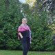 Lniana chusta boho