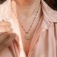 Amulet Syreni – naszyjnik z hematytu i złotym medalionem