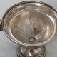 Platerowana cukiernica na nóżce metalowa vintage