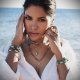 Damska Bransoletka Sznurkowa z Turkusu i Drewna | Bora Bora