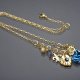 Alloys Collection - Zebra blue - naszyjnik /07.11.25/