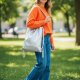 Torboplecak / shopper 2w1 unikatowa torba handmade raspberi