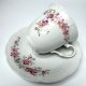 Stara Filiżanka ze spodkiem Thun Czechoslovakia lata 30 40 porcelana kwiaty Vintage (2/4)