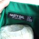 długa zielona sukienka Nasty Gal r.38