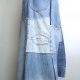 Patchworkowa spódnica jeans r.38