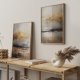ZESTAW PLAKATÓW 2cz 30x40 cm Abstrakcyjny pejzaż 2części (set270)