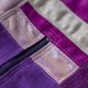 Shopperka no waste handmade patchwork unikatowa torba z resztek tkanin