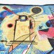 Dywan z kompozycją Wassily Kandinsky, Shahbano, Niemcy lata 80.