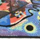 Dywan z kompozycją Wassily Kandinsky, Shahbano, Niemcy lata 80.