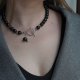 Choker z czarnego turmalinu - Nowoczesny talizman