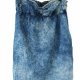 Sukienka bez ramion wiązana na szyi jeansowa bawełna M Stitch & Soul