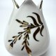 Wazonik pękaty Grafenroda DDR lata 70 porcelana złocenia vintage Mid-Century Modern