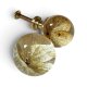 Gałka meblowa HORTENSJA BUKIETOWA 40 mm - kwiaty w żywicy - Raindrops Pure