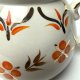 Dzbanek imbryk Gibsons Staffordshire Anglia lata 50-60 kość słoniowa ręcznie malowany vintage
