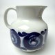 Mlecznik kobalt Colditz Made in GDR kobaltowy vintage DDR