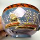 Filiżanka Japonia ręcznie malowana lusterware moriage Made in Japan 1940 r Vintage
