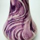 Wazon fioletowy Marmurek Bogucice Polski design PRL New Look