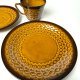 Zestaw śniadaniowy Chodzież Ira Józef Wrzesień 1959 filiżanka PRL Vintage Mid-Century Modern lata 60 (5/7)