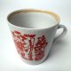 Kubek Dowbysz PRL dla dzieci kreskówki Ukraina ZSRR porcelana Vintage lata 70 (1/2)