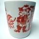 Kubek Dowbysz PRL dla dzieci kreskówki Ukraina ZSRR porcelana Vintage lata 70 (2/2)