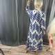 wzorzysta sukienka