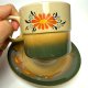 Filiżanka Tułowice ręcznie malowana PRL Vintage Kwiaty retro (2/2)