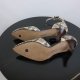 Clarks skórzane czółenka na obcasie skóra 41 - 27 cm