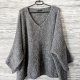 Włoski sweter oversize